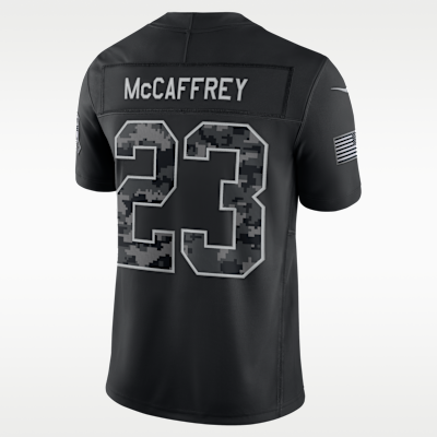 Christian McCaffrey San Francisco 49ers Salute to Service Men's